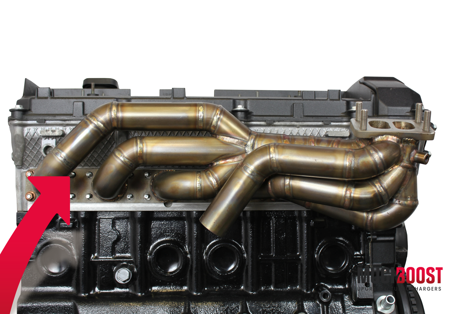 M50, M52 Turbo Tubular 304 Stainless Steel Exhaust Manifold for LHD and RHD BMW E36 - Image 2