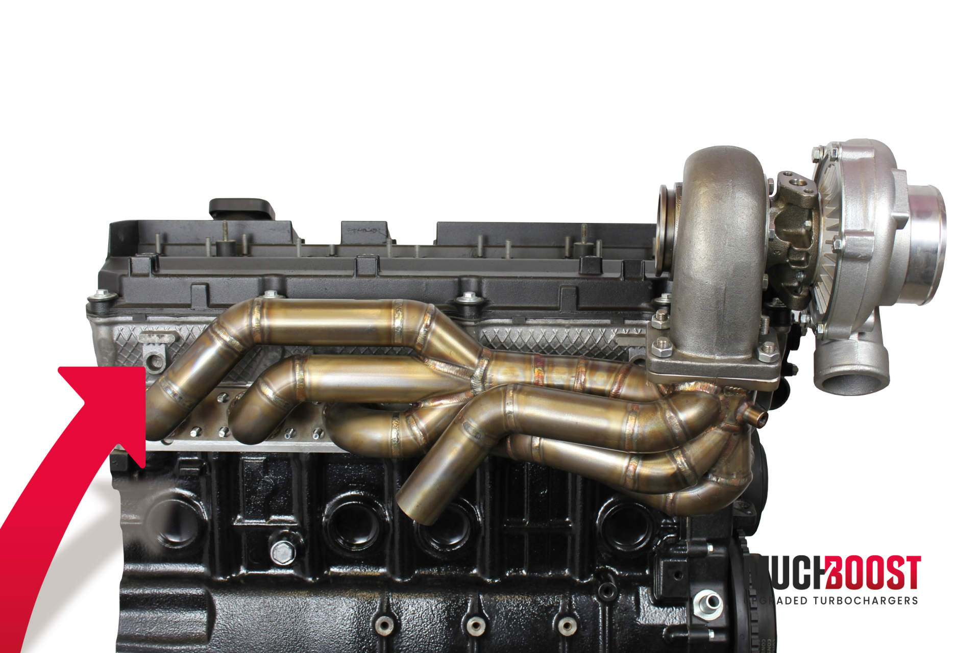 M50, M52 Turbo Tubular 304 Stainless Steel Exhaust Manifold for LHD and RHD BMW E36 - Image 4