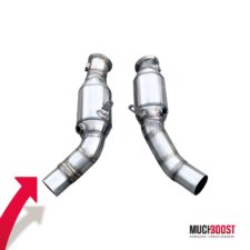 Alfa Romeo Giulia/Stelvio Quadrifoglio Custom De-Cat/Sport-Cat Downpipe 2.9 V6 BiTurbo