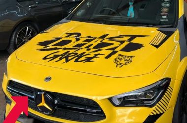 Mercedes A35 dyno graph with MuchBoost M260 hybrid turbo upgrade reaching 401 wheel horsepower