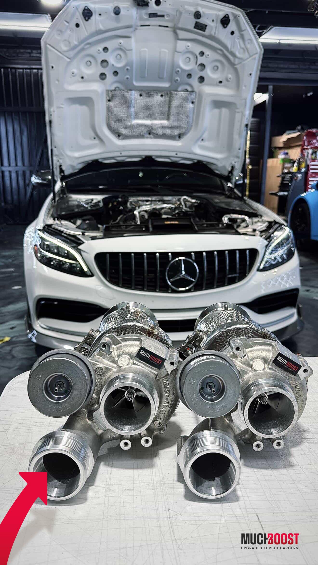 M177 Hybrid Turbo Upgrade 4.0 Bi-Turbo Aston Martin DB11, Vantage, Mercedes C63, C63S, AMG GT, AMG GT S, E63, G500