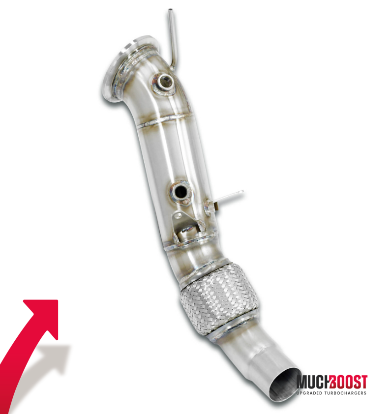 B38 1.5T De-Cat Downpipe BMW 216i, 218i F22, F23, X1, X2 16i, 18i F39, F48, Mini Countryman F60, Clubman F54, Cooper F55