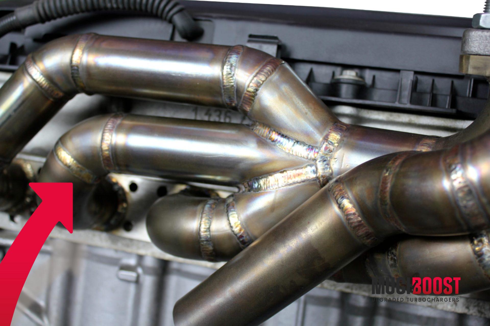 M50, M52, M54 Tubular Turbo Manifold 304 Stainless Steel for LHD and RHD BMW E30, E46, E38, E39 - Image 4
