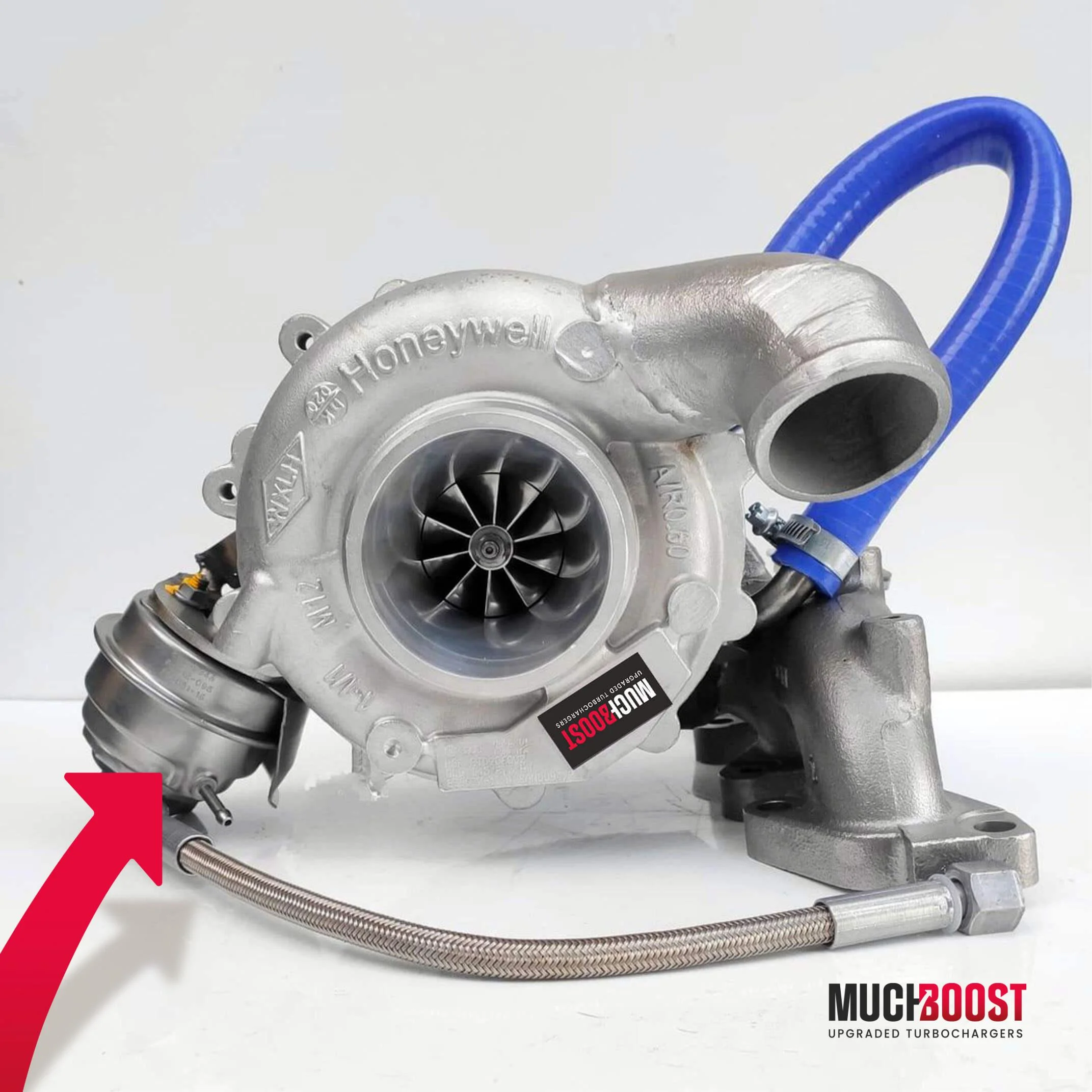 GTD2060VZ 1.9TDI Vacuum Converted Hybrid Turbo Upgrade with 1.9/2.0TDI Manifold - Image 2