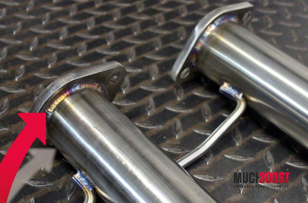 RNC-RS De-Cat Downpipe 2,5"-3,0" KIT Ford Focus II RS 2.5T - Image 6