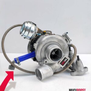 GTB2262VKLR 1.9TDI Ball Bearing Hybrid Turbo vacuum converted with a welded 1.9/2.0 TDI Manifold