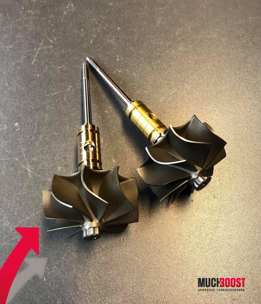 Billet Wheel GTB2565VK Hybrid Turbo Upgrade vacuum converted with a welded 1.9/2.0 TDI Manifold - Image 3