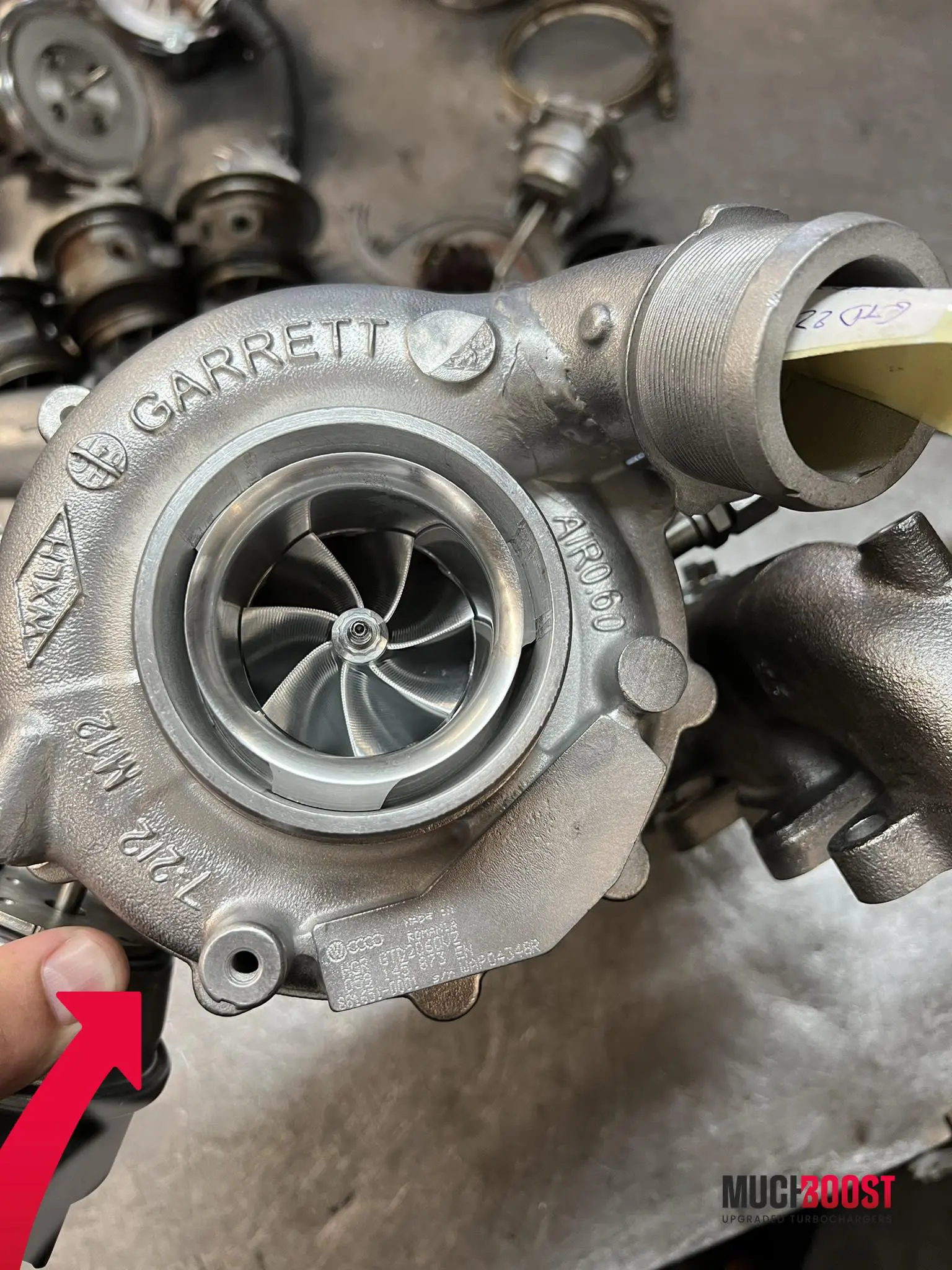 GTD2060VZ 1.9TDI Vacuum Converted Hybrid Turbo Upgrade with 1.9/2.0TDI Manifold - Image 3
