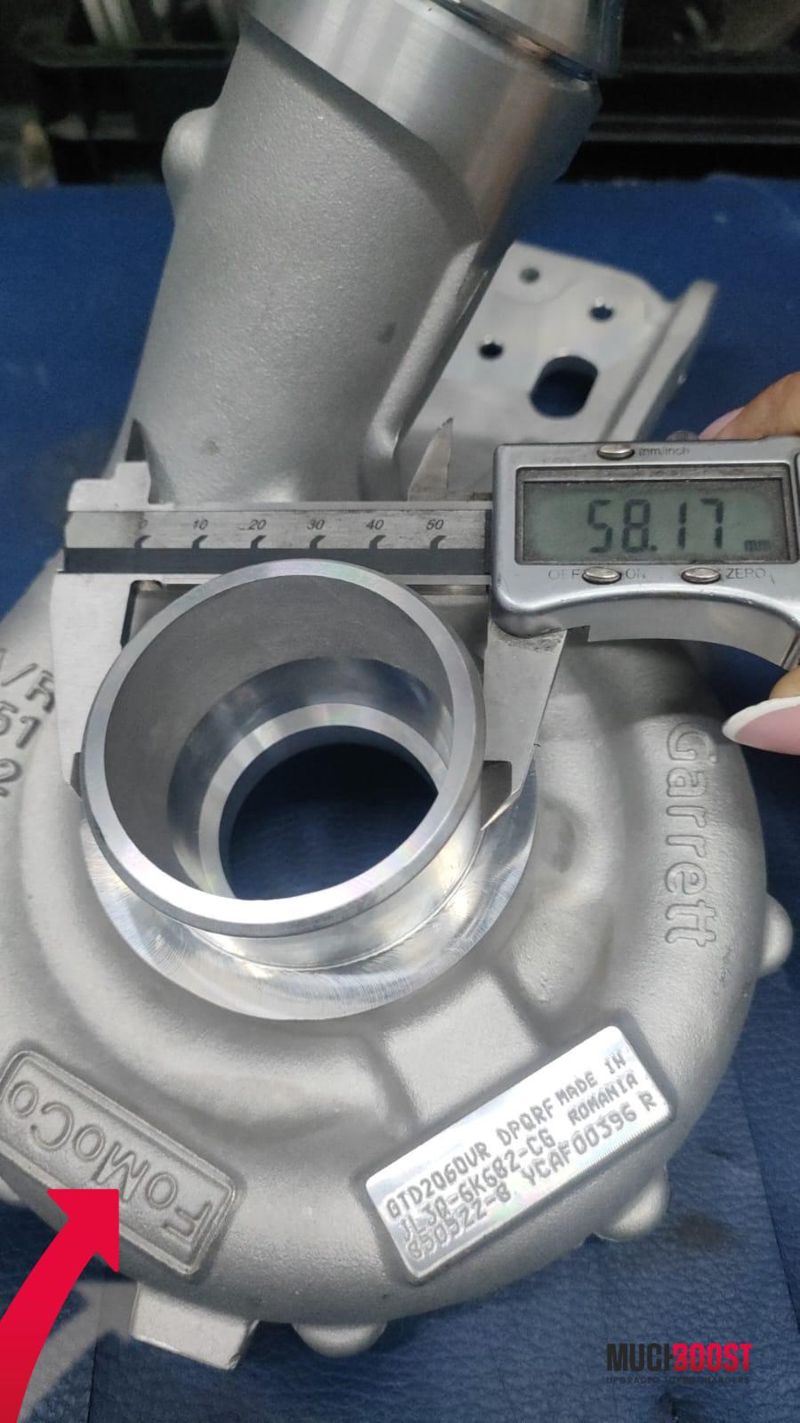 GTD2265VRK Ball Bearing Hybrid Turbo Upgrade adapted to 1.9/2.0TDI Common Rail - Image 3