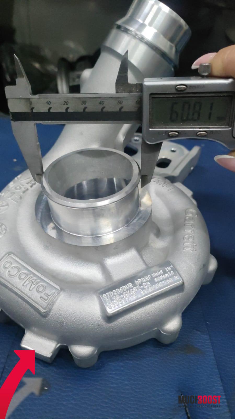 GTD2265VRK Ball Bearing Hybrid Turbo Upgrade adapted to 1.9/2.0TDI Common Rail - Image 2