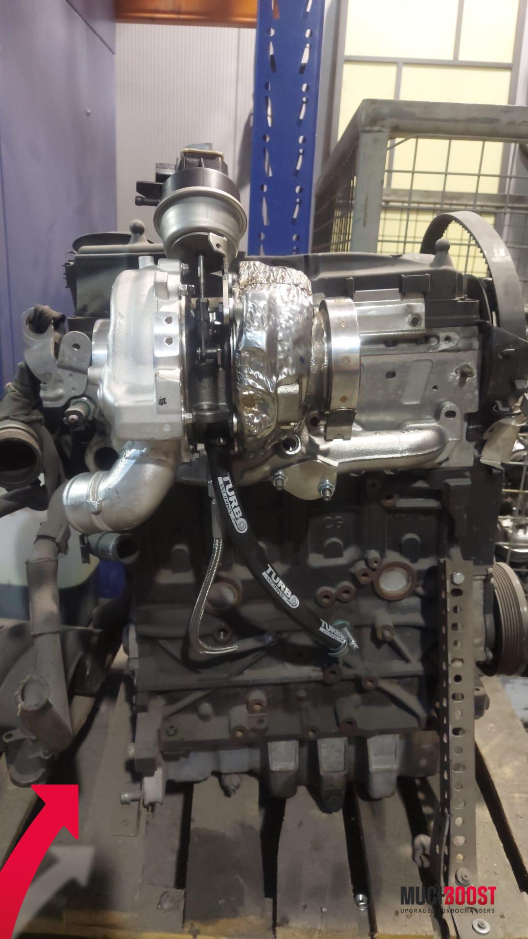 GTE2260VZ 1.9TDI/2.0TDI Vacuum Converted Hybrid Turbo Upgrade with 1.9/2.0TDI Manifold - Image 2