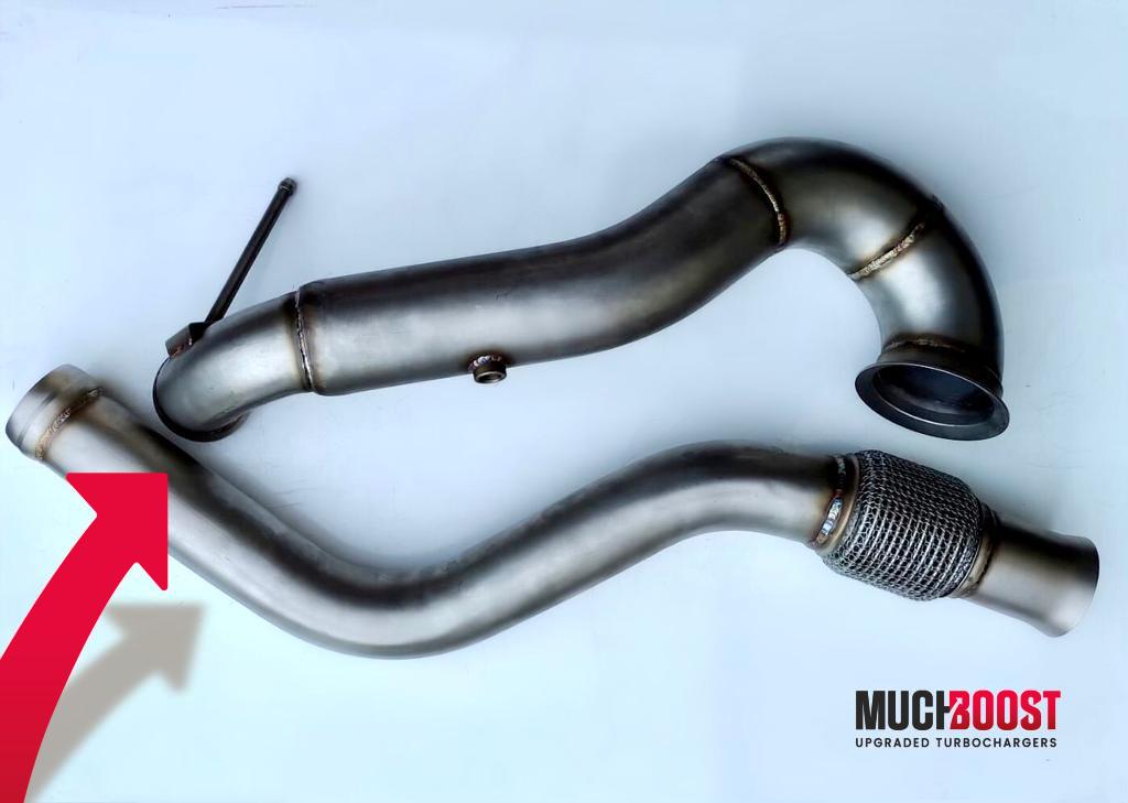 M133 De-Cat Downpipe Mercedes AMG A45 CLA45 GLA45 W176 2.0T