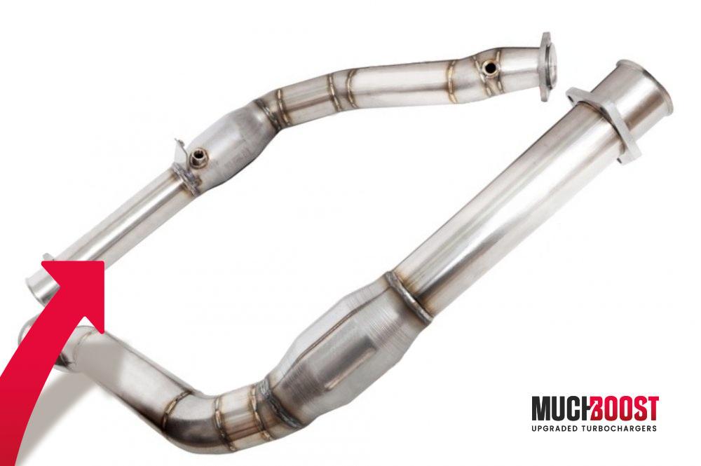 M157 Mercedes-AMG De-Cat/Race Cat Downpipe W463 G63