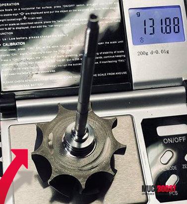 Billet Wheel GTB2565VKLR Ceramic Ball Bearing Hybrid Turbo Upgrade vacuum converted with a welded 1.9/2.0 TDI Manifold - Image 2