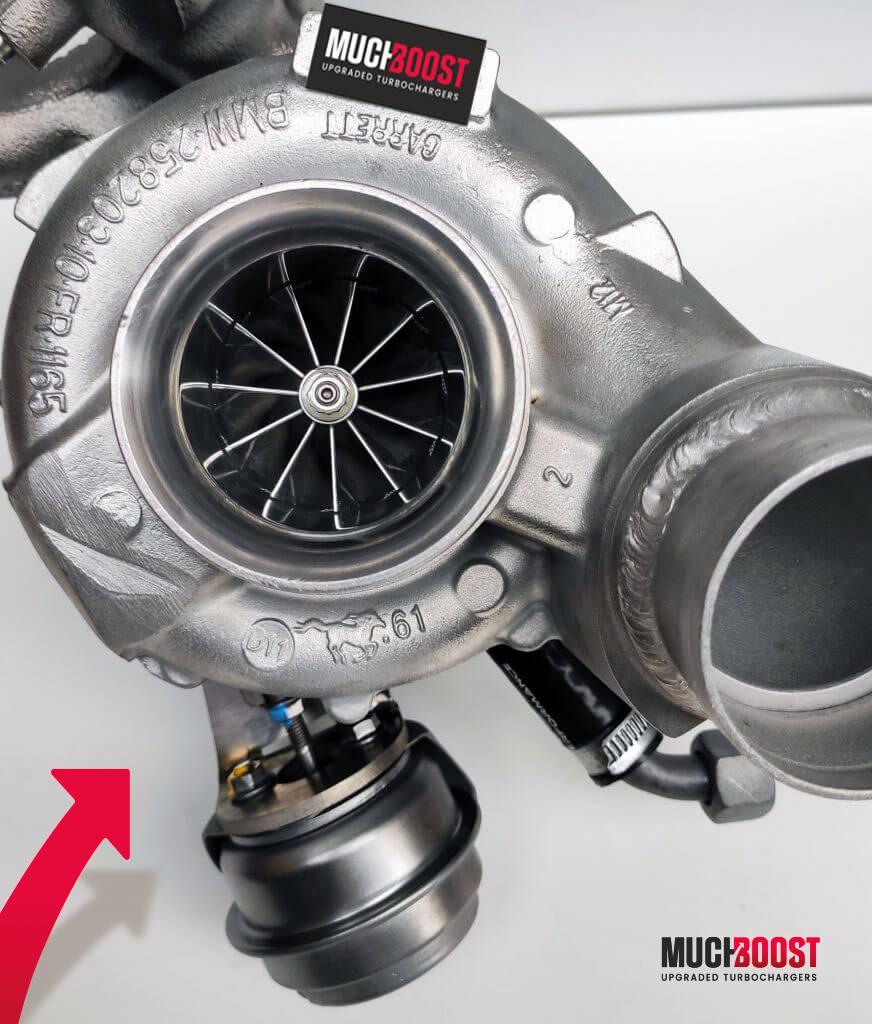 Billet Wheel GTB2871VK Hybrid Turbo Upgrade vacuum converted 1.9/2.0 TDI - Image 2